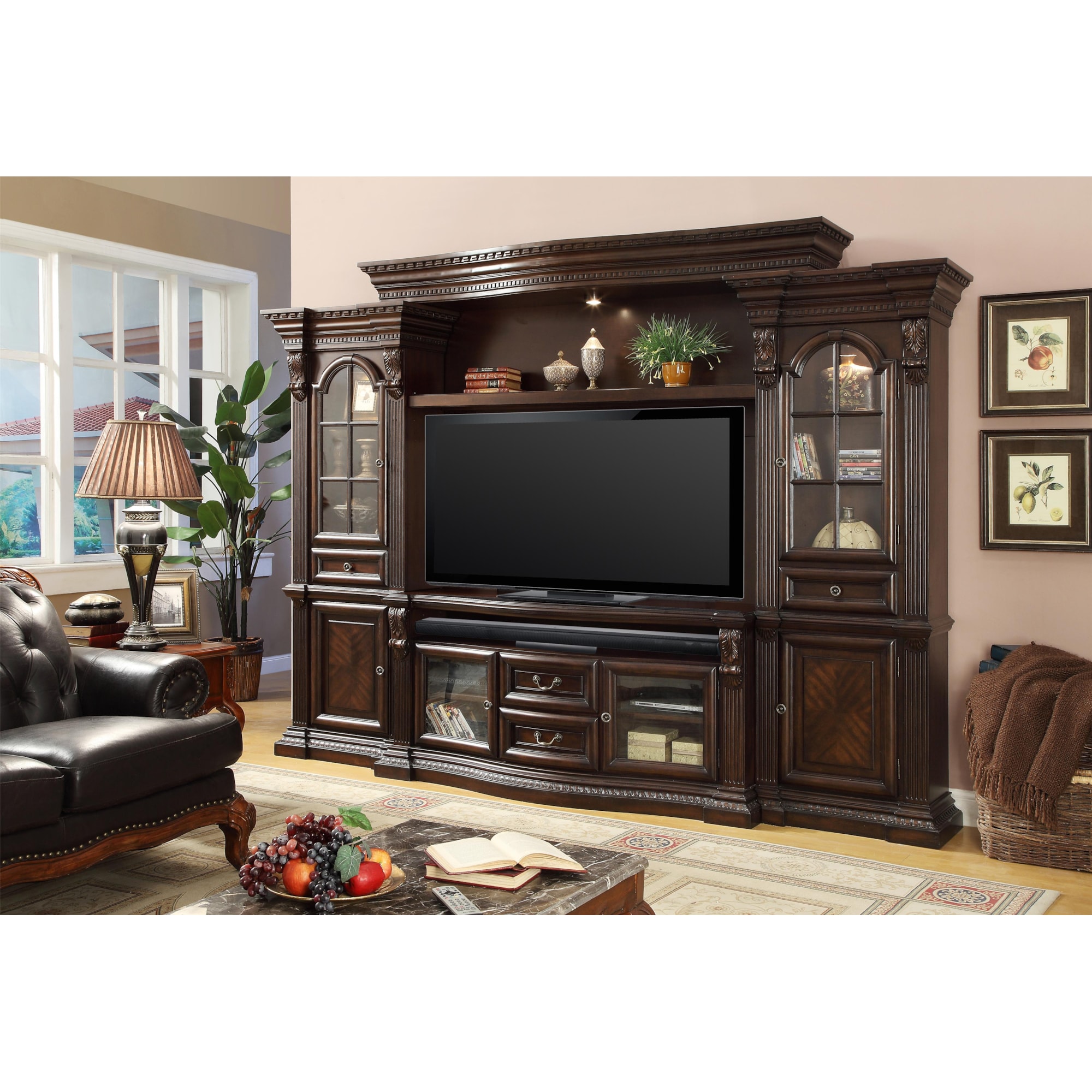 Parker House Bella Collection BEL705 TV Console with 2 Drawers and 2
